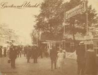 716561 Toegangskaart voor bedrijven van de 'Beursdag Maandag 1 augustus' (1966?), uitgegeven door de Jaarbeurs-Utrecht, ...